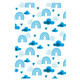 Multi-Level Textured Rainbow Impressions Embossing Folder (1pc)