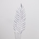 54cm Silver Glitter Lady Fern (1)