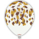 12 inch Safari Savanna White Kalisan Latex Balloons (25)