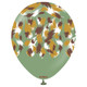 12 inch Safari Savanna Eucalyptus Kalisan Latex Balloons (25)