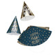 Navy & Gold Happy New Year Party Hats (10)