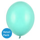 12 inch Pastel Light Mint Latex Balloons (10)