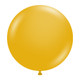 17" Mustard Tuftex Latex Balloons (50)
