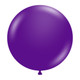 17" Plum Purple Tuftex Latex Balloons (50)