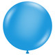 36" Blue Tuftex Latex Balloons (10)