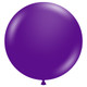 36" Plum Purple Tuftex Latex Balloons (10)