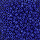 3mm Dark Blue Seed Beads - 25g (1)