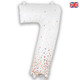 34 inch Oaktree Sparkling Fizz Number 7 Foil Balloon (1)