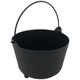 Large Black Cauldron Bucket (1)