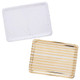 Gold Striped & Spotted Paper Trays (4)