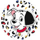 18 inch Disney 101 Dalmatians Round Foil Balloon (1)