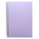 A5 Lilac Portrait Spiral Bound Notebook (1)