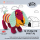 Knitty Critters Fig Sausage Dog Mini Crochet Kit (1)