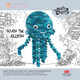 Knitty Critters Squish The Jellyfish Crochet Kit (1)