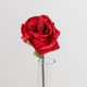 45cm Red Short Stem Tudor Rose (1)