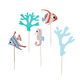 Fish & Coral Cake Toppers (5)