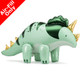 36 inch Green Triceratops Foil Balloon (1)