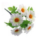 31cm White Daisy Bush (1)