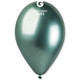 13" Shiny Green Gemar Latex Balloons (50)