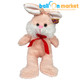 12.5 inch Blush Rabbit With Bow (1)