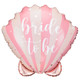 25 inch Bride To Be Seashell Foil Balloon (1)