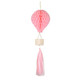 Pink Hot Air Balloon Paper Honeycomb Decoration - 90cm (1)