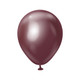 5" Mirror Burgundy Kalisan Latex Balloons (100)