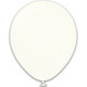 18" Retro White Kalisan Latex Balloons (25)