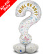 65 inch Question Mark Gender Reveal Standup Foil Balloon (1)