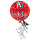 46 inch Yay It's Your Birthday Dog Foil Balloon (1)