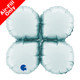 13 inch Pastel Blue Satin Base Drops Foil Balloon Holder (1)