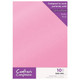 A4 Glitter Baby Pink Card Sheets (10)