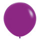 24" Fashion Purple Orchid Sempertex Latex Balloons (3)