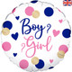 18 inch Boy Or Girl Gender Reveal Foil Balloon (1)