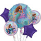 Little Mermaid Live Action Foil Balloon Bouquet (5)