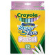 Crayola Pastel Super Tips Coloured Marker Pens (12)