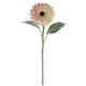 44cm Dusty Pink Flocked Gerbera Stem (1)