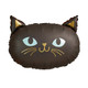 18 inch Black Cat Head Foil Balloon (1)