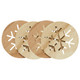 Winter Snowflake Wooden Coasters (4)