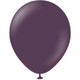 18" Standard Plum Kalisan Latex Balloons (25)