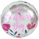 18 inch Mother's Day Metallic Floral Foil Balloon (1)