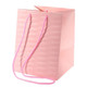 Pink Woven Textured Hand Tie Bag (1)