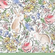 Easter Bunny & Florals Paper Napkins (16)