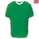 24 inch Green Sports Shirt Foil Balloon (1)