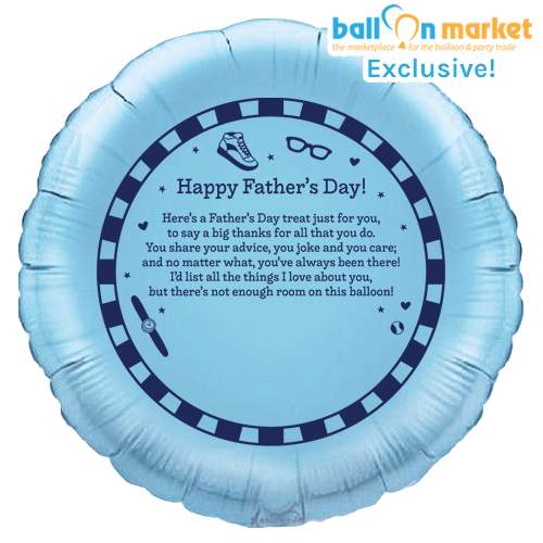 Balloon Market’s exclusive Father’s Day foil!