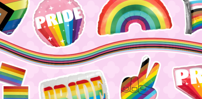 We have a huge range of Pride products here at Balloon Market!