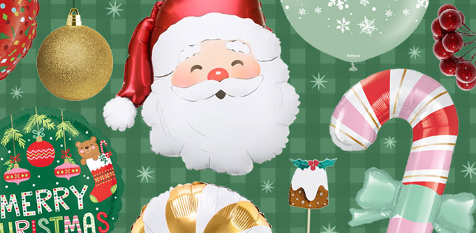 Our Christmas range if full of festive balloons, partyware & accessories – shop it all here!