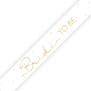 Unique Party Striscione Foil Bride To Be – 3,65 Metri, Decorazione Per Addio Al Nubilato Con Dettagli Rosa E Nero