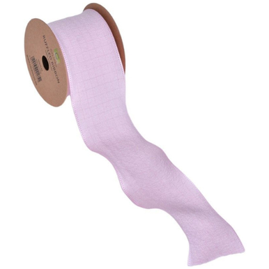 Cream Ruffle Ribbon Vintage Pink Ruffled Ribbon - 40mm x 4.5m (1)