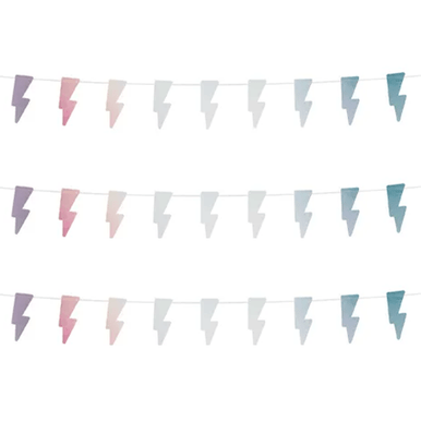 Iridescent Paper Garland